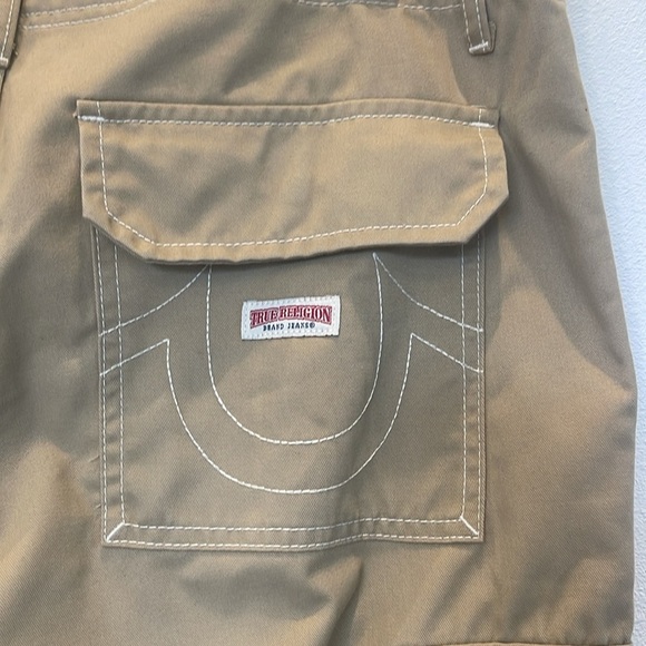 NWT True Religion Cargo Pants - Style 108335 - Color Traverline - Size 34 x 32 - Picture 8 of 11